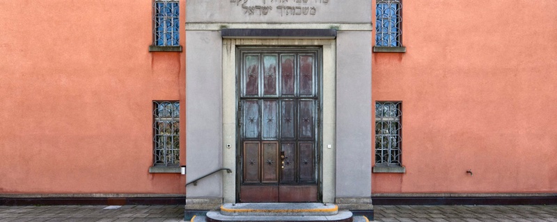 Eigang jüdisches Gotteshaus